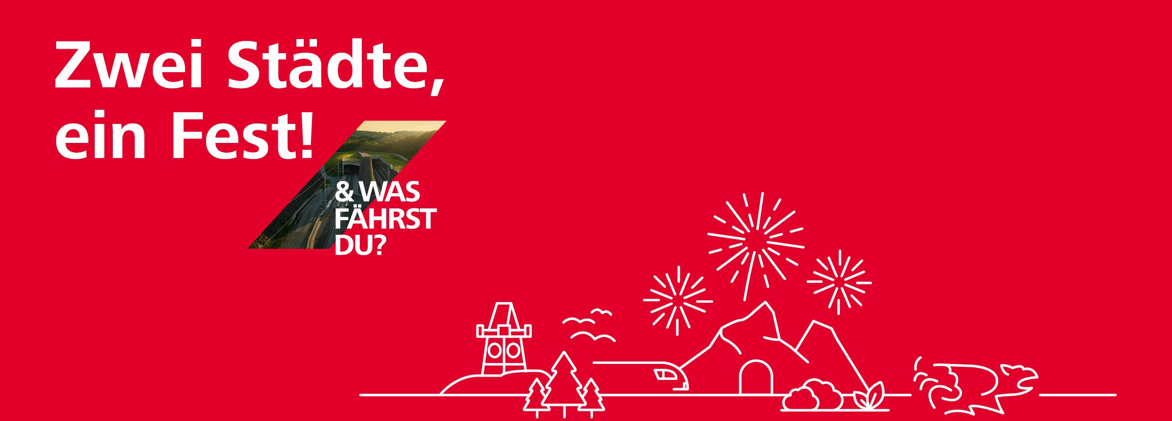 Sujet zur Eröffnung der Koralmbahn - Zwei Städte, ein Fest